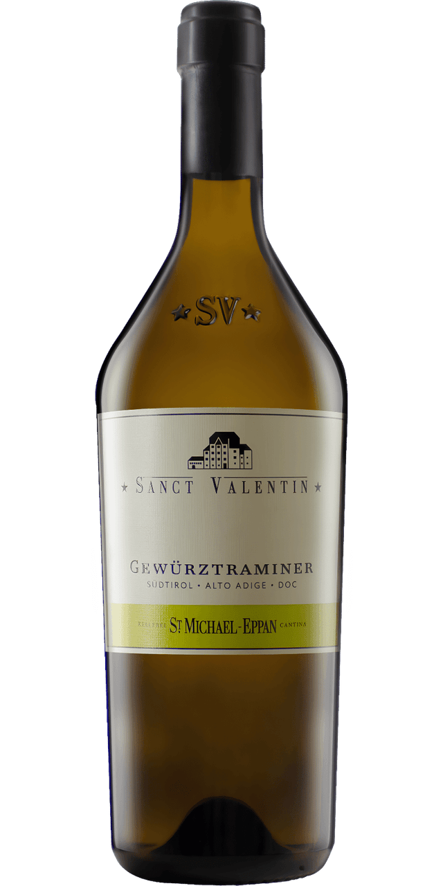 Südtiroler Gewürztraminer DOC Sanct Valentin Kellerei St. Michael Eppan - 0,75 L / 2023 Südtiroler Gewürztraminer DOC Sanct Valentin Kellerei St. Michael Eppan - 0,75 L / 2023