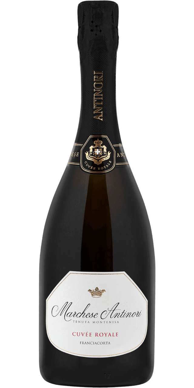 Franciacorta Brut DOCG Tenuta Montenisa Cuvée Royale Marchese Antinori - 0,75 L / Jahrgang nicht bestätigt Franciacorta Brut DOCG Tenuta Montenisa Cuvée Royale Marchese Antinori - 0,75 L / Jahrgang nicht bestätigt