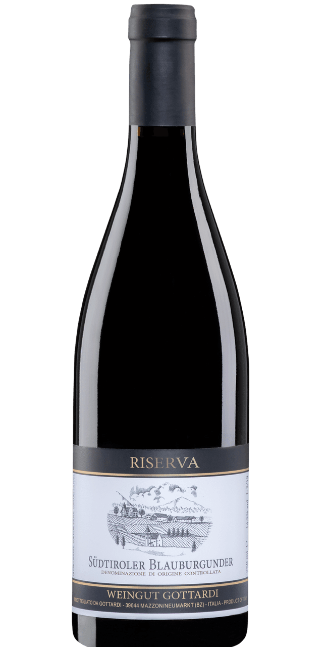 Pinot Nero Mazzon Riserva Südtirol DOC - Gottardi - 0,75 L / 2019 Pinot Nero Mazzon Riserva Südtirol DOC - Gottardi - 0,75 L / 2019