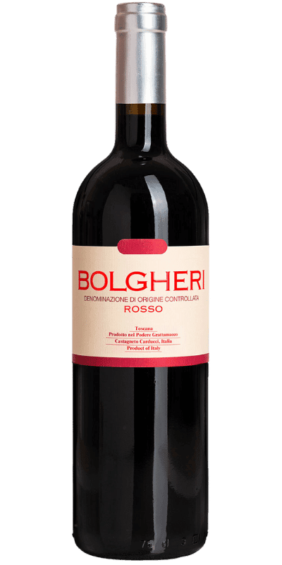 Bolgheri Rosso DOC Grattamacco - 0,75 L / 2022 Bolgheri Rosso DOC Grattamacco - 0,75 L / 2022