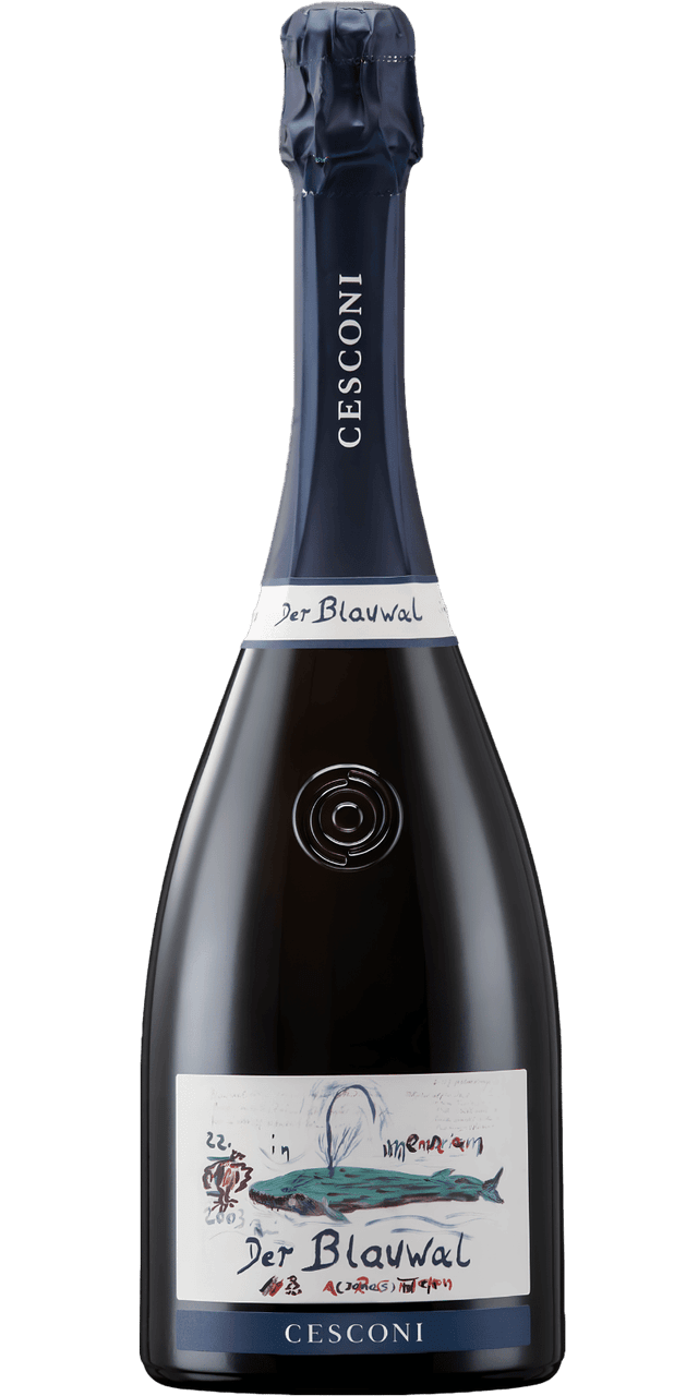 Trento Spumante DOC Extra Brut Blauwal Riserva Bio Cesconi - 0,75 L / 2017 Trento Spumante DOC Extra Brut Blauwal Riserva Bio Cesconi - 0,75 L / 2017