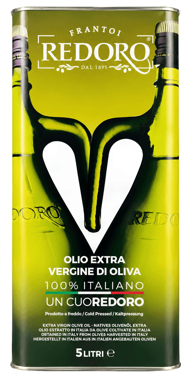 "Linea Oro" Olio Extra Vergine di Oliva 5 l - Frantoi Redoro "Linea Oro" Olio Extra Vergine di Oliva 5 l - Frantoi Redoro