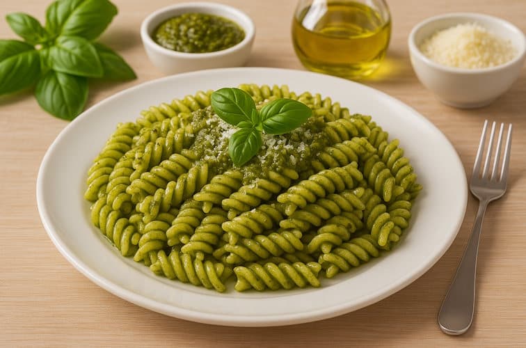 Fusilli al Pesto Genovese