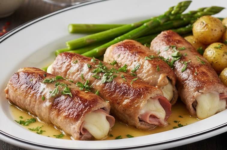 Involtini alla Milanese Mailänder Rouladen