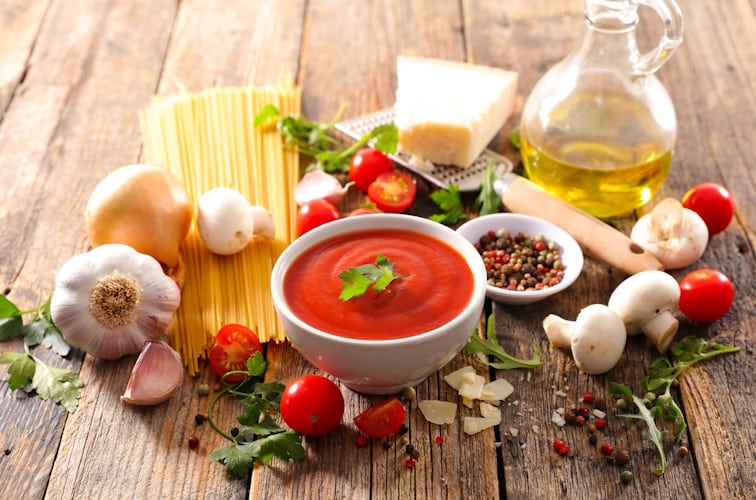 Italienische Zutaten für Küchen-Klassiker