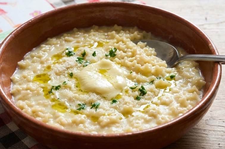 Pastina con il Formaggino Herzstück der italienischen Küche