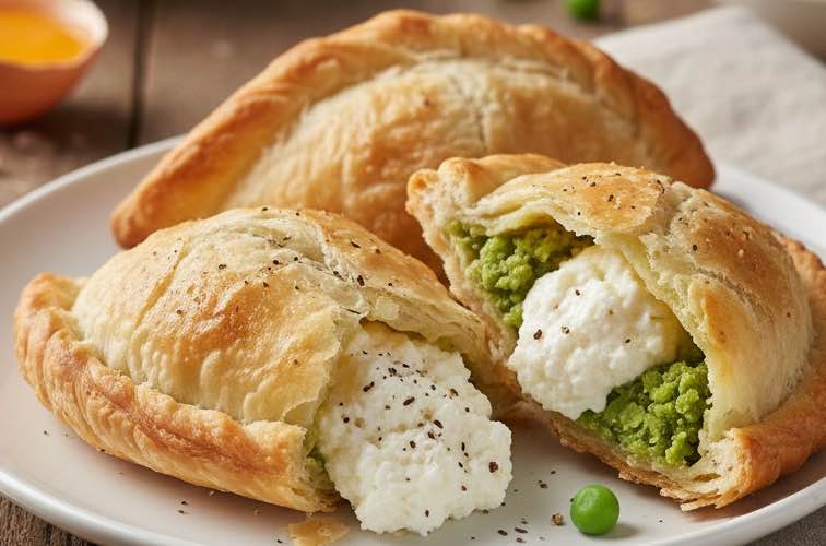 Pastizzi kleine Teigtaschen mit besonderer Füllung