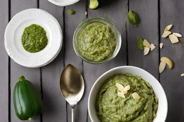 Pesto mit Zucchini Titelbild