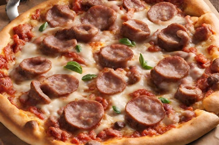 Pizza con Salsiccia Titelbild
