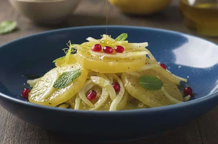 Rezept Cedro Salat in einer Schüssel serviert