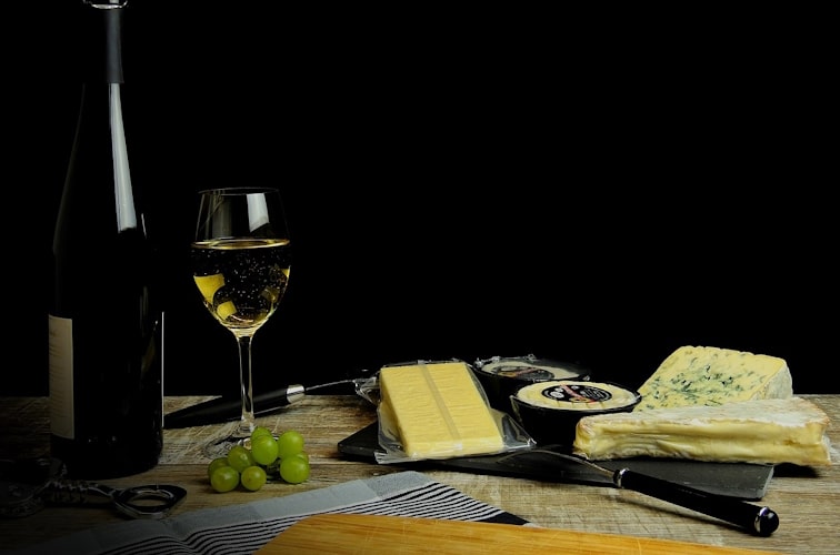 Käse und Wein - eine klassische Kombination