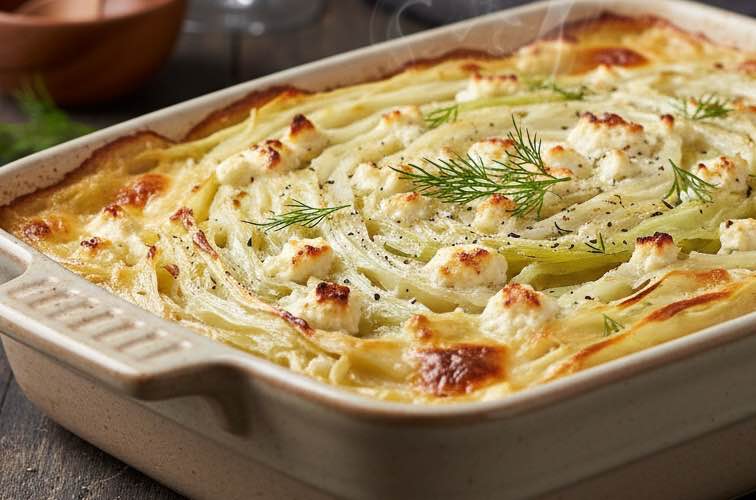 Weißkohl Auflauf mit Schafskäse vegetarisch ein herzhaftes, vegetarisches Gericht