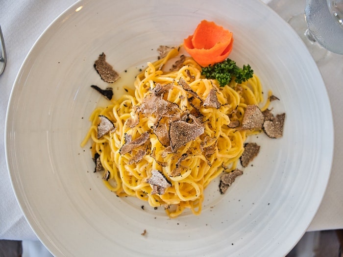 Rezept für Linguine al tartufo (Linguine mit Trüffel)