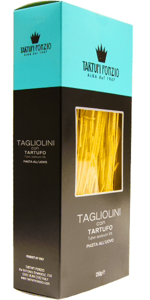 Tartufi Ponzio Alba Tagliolini con Tartufo Pasta all'Uovo 250g