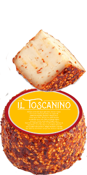 Il Toscanino Pecorino al Peperoncino 400g