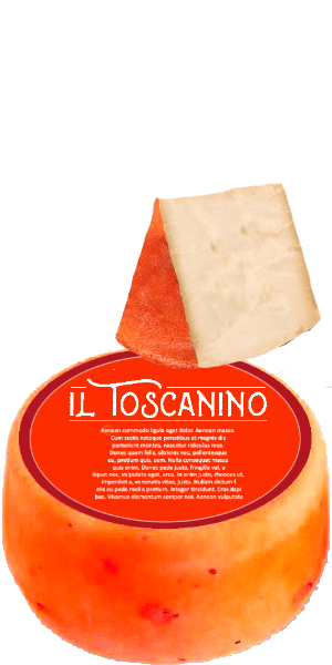 Il Toscanino Pecorino Rigatino Tinto Rosso 400g