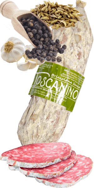 Il Toscanino Toskanische Salami Briciolona Senese circa 200g