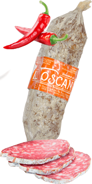Il Toscanino Toskanische Salami mit Chili circa 200g