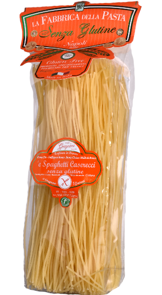 La Fabbrica della Pasta Pasta di Gragnano IGP è Spaghetti Casarecci - glutenfreie Pasta 500g