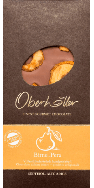 Schokolade mit Birnen Oberhöller 100g