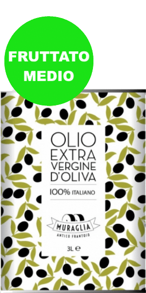Frantoio Muraglia Fruttato Medio Olio Extra Vergine di Oliva - Latta 3L