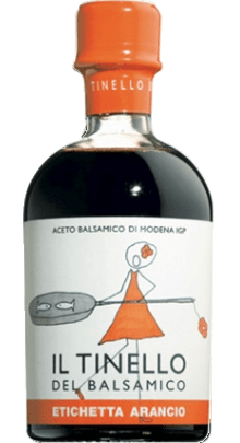 Il Tinello Etichetta Arancio (Oranges Etikett) Aceto Balsamico di Modena IGP 250ml