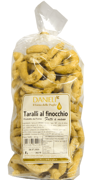 Danieli Taralli al Finocchio (Fenchel) 240g