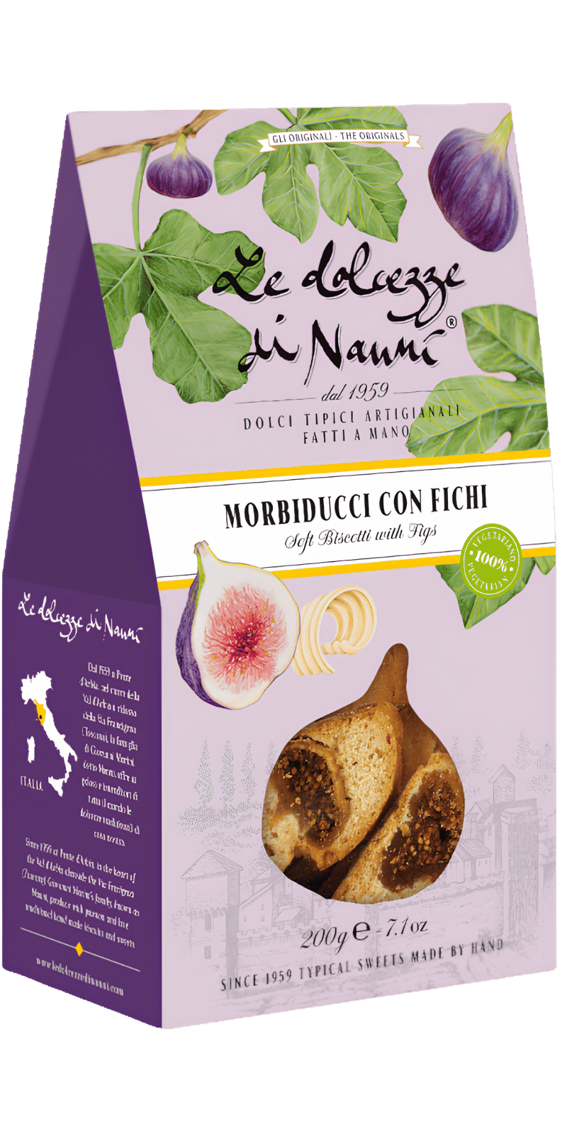 Morbiducci con Fichi 200g - Le Dolcezze di Nanni