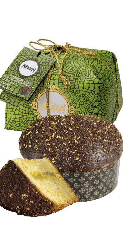Muzzi Panettone Pistazien di Bronte DOP 1kg