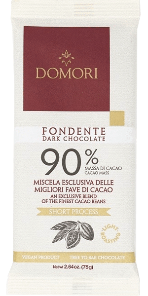 Cioccolato Fondente Extra 90% Cacao Domori