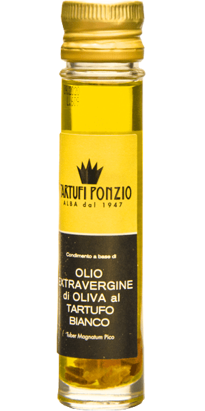 Tartufi Ponzio Olio Extra Vergine Olivenöl mit weißem Trüffel 100ml