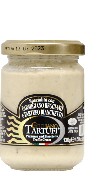 Trüffel-Aufstrich mit Parmigiano Reggiano und Bianchetto-Trüffel Giuliano Tartufi 130g