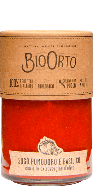 Bio Orto Sugo Pomodoro e Basilico BIO 350g