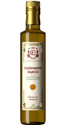 Condimento Bianco a base di Aceto Balsamico di Modena IGP 1 Fiorino Bronzo Famiglia Fiorini - 0,5 L Condimento Bianco a base di Aceto Balsamico di Modena IGP 1 Fiorino Bronzo Famiglia Fiorini - 0,5 L
