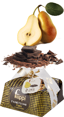Panettone Pere e Cioccolato Filippi