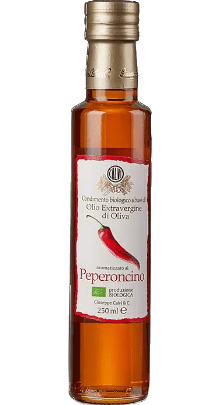 Olio Extra Vergine di Oliva con Peperoncino BIO Calvi 250ml