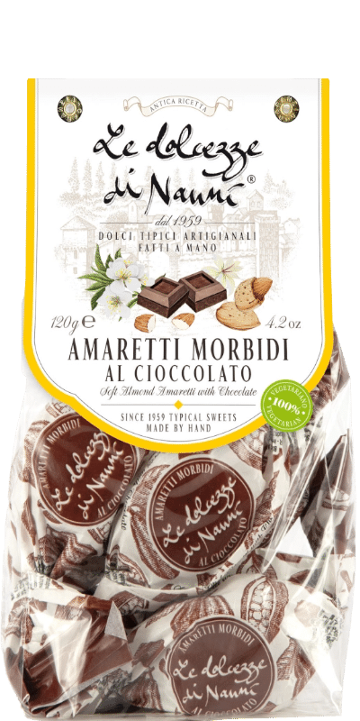 Amaretti Morbidi al Cioccolato 120g - Le Dolcezze dei Nanni