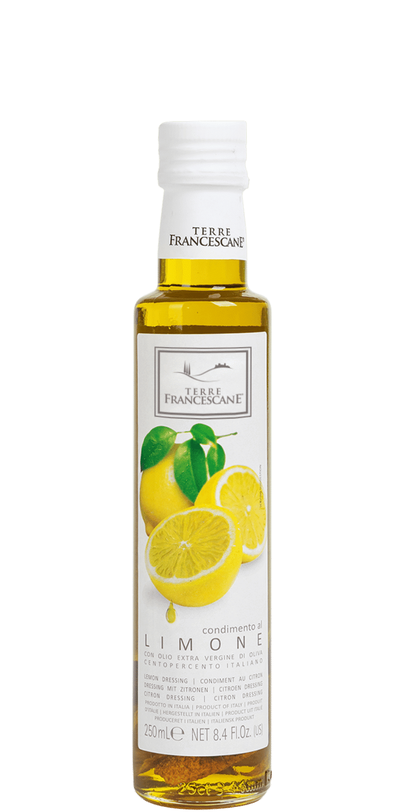 Condimento al Limone a base di Olio Extra Vergine di Oliva - Terre Francescane