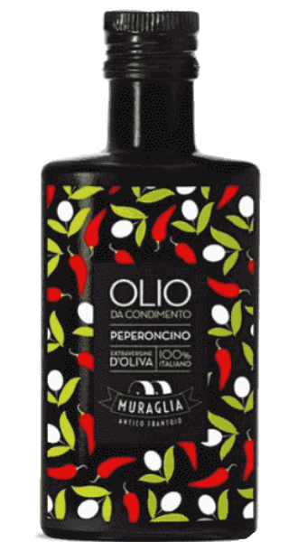 Muraglia Olio Extra Vergine di Oliva mit Chilischoten 200ml