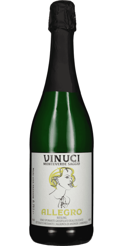'Allegro' Sparkling Riesling Alcohol Free - Vinuci