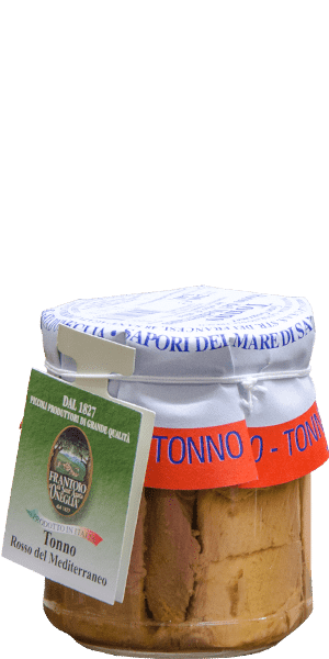 Frantoio Sant'Agata D'Oneglia Tonno Rosso del Mediterraneo - Roter Thunfisch vom Mittelmeer 200g