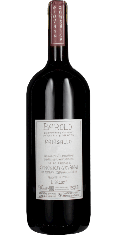Canonica Giovanni Paiagallo Barolo Magnum