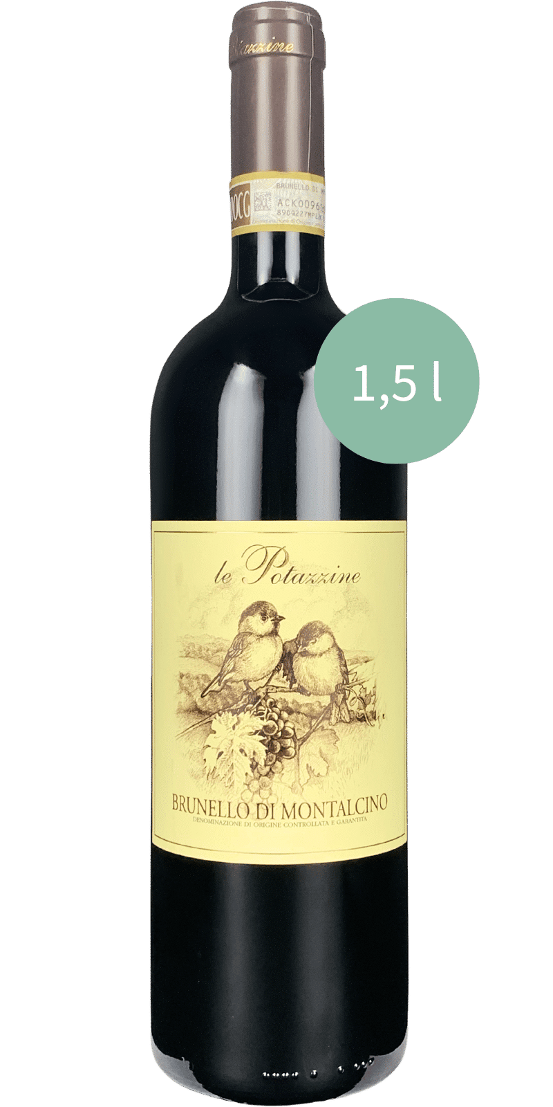 Brunello di Montalcino DOCG - Le Potazzine - 1,5 L / 2020 Brunello di Montalcino DOCG - Le Potazzine - 1,5 L / 2020