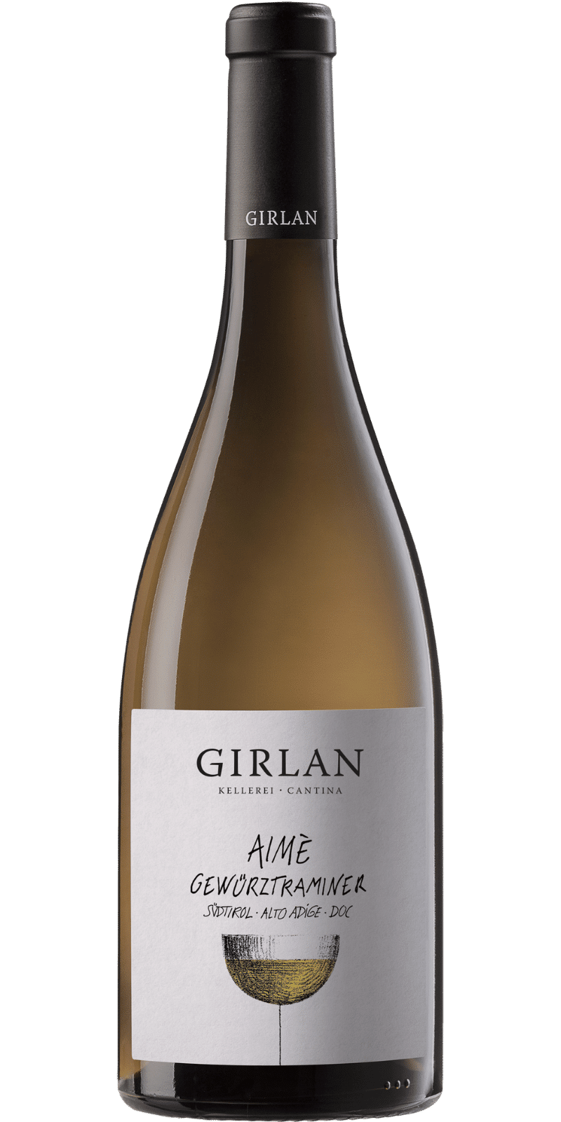 Südtiroler Gewürztraminer DOC Aimè von der Kellerei Girlan