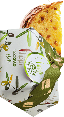 Dolce di Natale 100% Olio Extra Vergine di Oliva mit Orangen und Rosinen Filippi 1kg