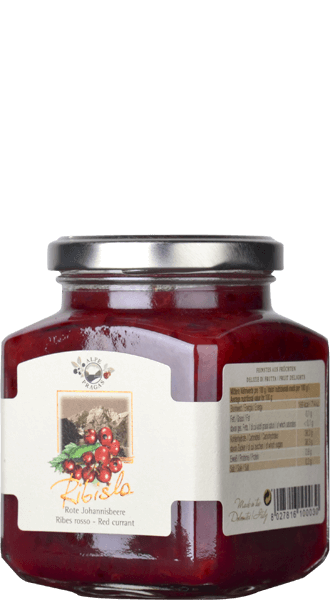 Alpe Pragas Ribisla Rote Johannisbeere Fruchtaufstrich 110g