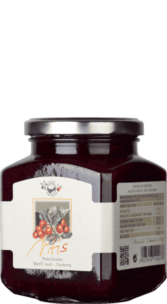 Alpe Pragas Virtis Preiselbeeren Fruchtaufstrich 335g