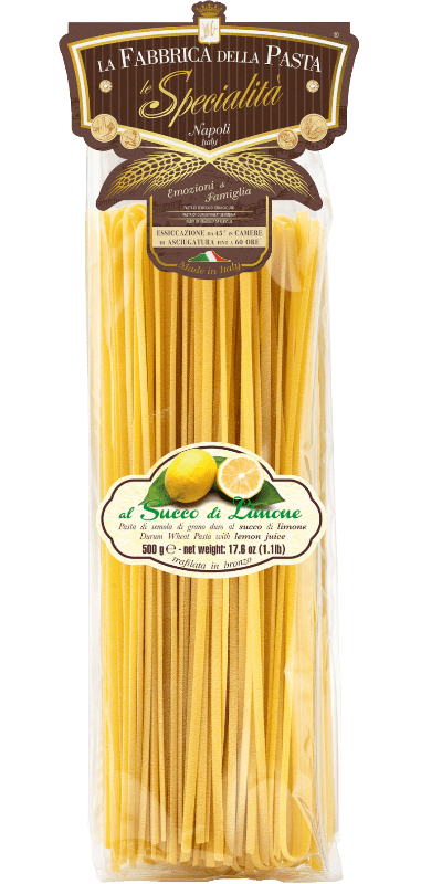 e' Linguine al Limone IGP La Fabbrica della Pasta Pasta di Gragnano