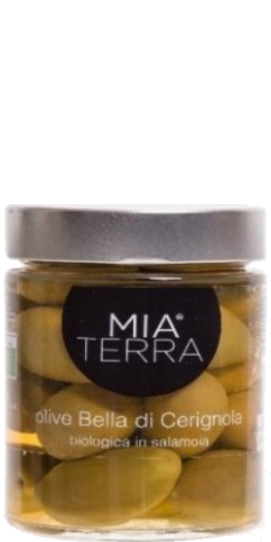 Mia Terra Olive Bella di cerignola BIO 900g