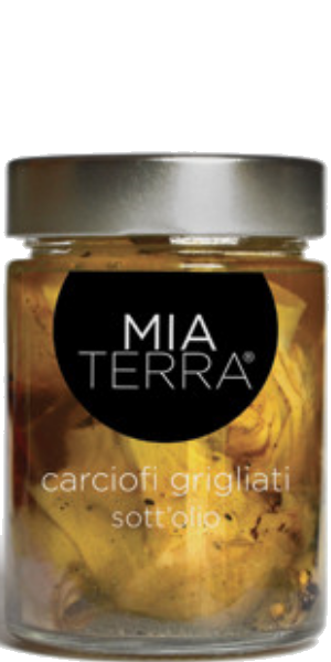 Mia Terra Carciofi grigliati sott'olio BIO